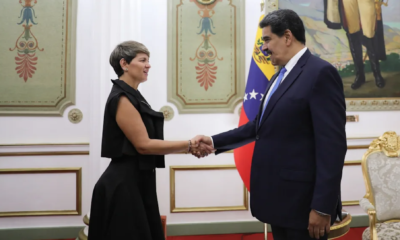 La Première dame de Colombie rencontre Maduro et sa femme à Caracas