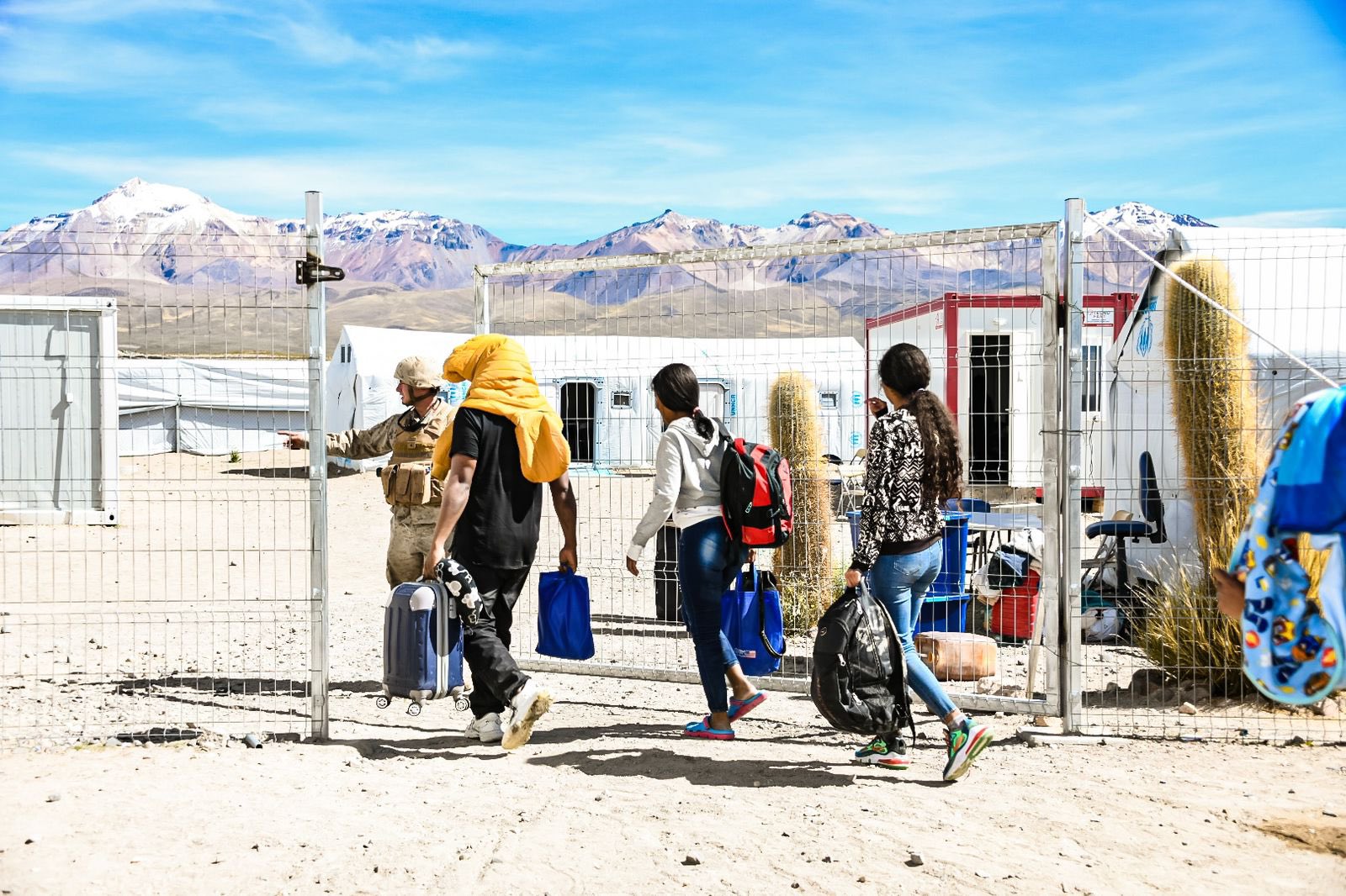 Chile's northern border is militarized to stop migration