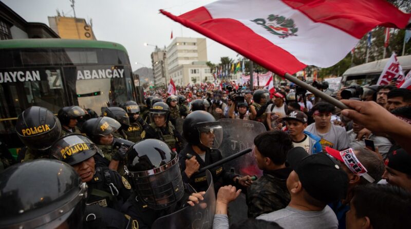 Popular mobilizations continue in Peru