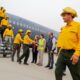 Les pompiers mexicains et colombiens arrivent au Chili