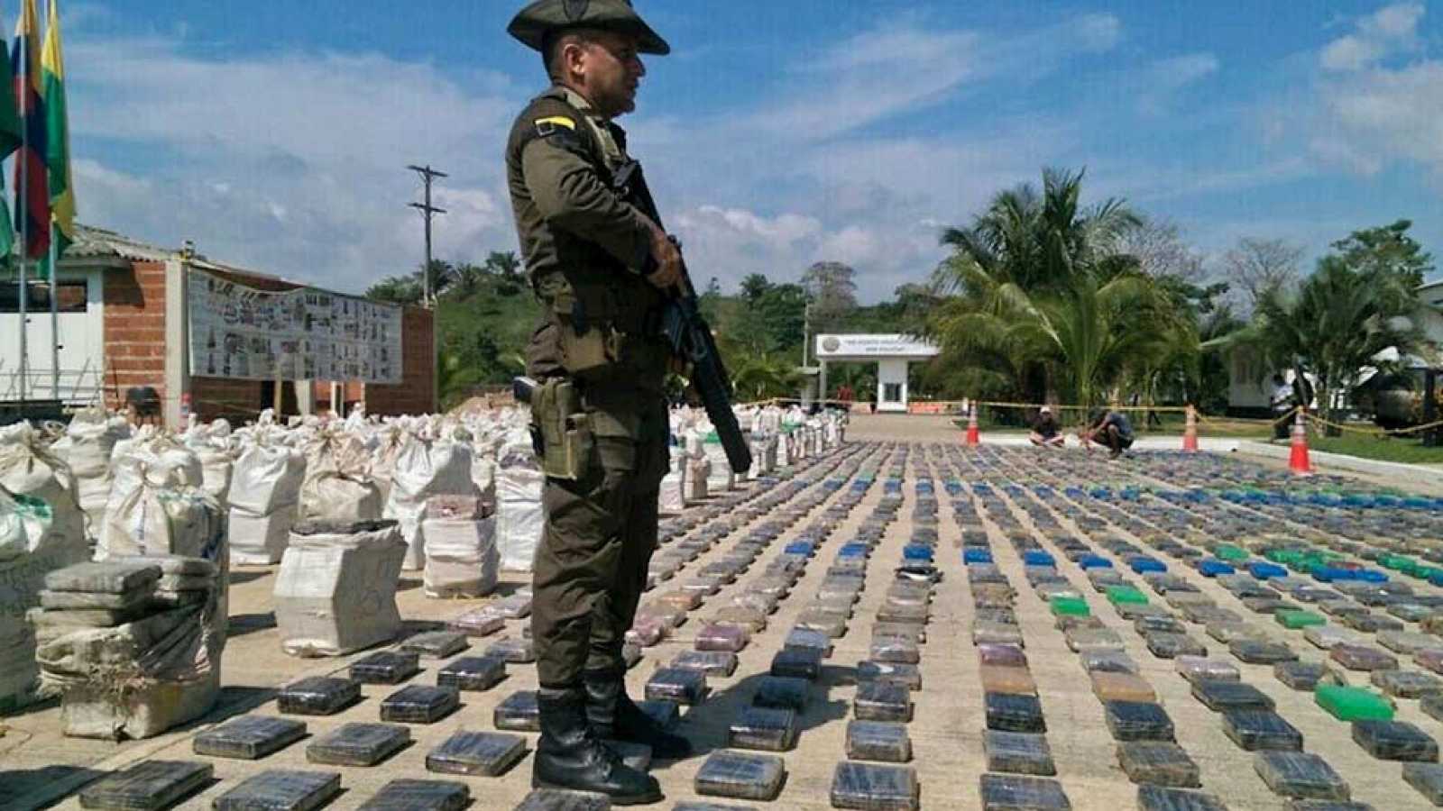 La Colombie atteint un nombre record de saisies de cocaïne