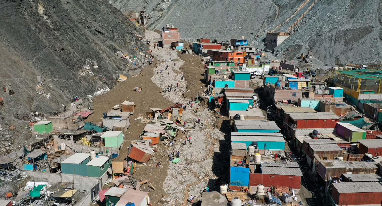 Five mining villages in Peru left in rubble by mudslides