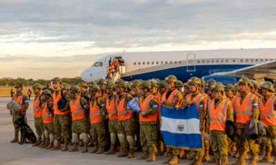 Equipo USAR de El Salvador regresa al país