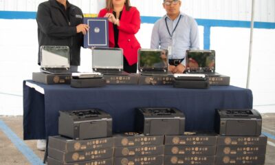 TSE realiza donativo de equipos informáticos al MINED