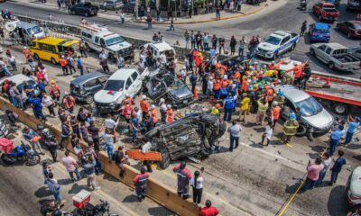 Múltiple accidente en bulevar Los Próceres deja varios lesionados y un fallecido