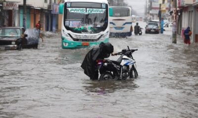 Ecuador: Guayaquil fue afectada por fuertes tormentas