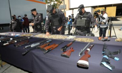 Envían a juicio a un guatemalteco y un salvadoreño por tráfico de armas provenientes de Estados Unidos