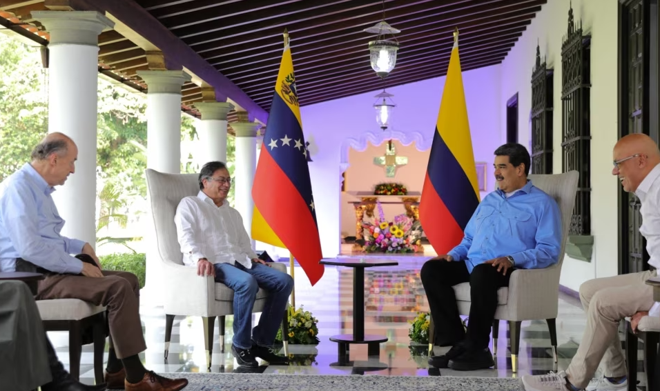 Maduro and Petro meet for the fourth time in just a few months