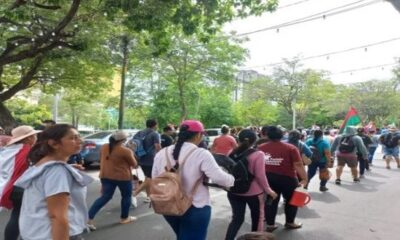 Début des manifestations avant la marche paysanne au Paraguay