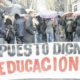 Teachers go on strike during the restart of classes in Uruguay