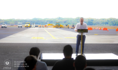 Rehabilitan plataforma de carga y pasajeros del Aeropuerto Internacional de El Salvador