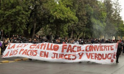 Les étudiants chiliens protestent contre la nouvelle loi sur la sécurité