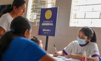 La Lotería lleva brigada médica a Olocuilta