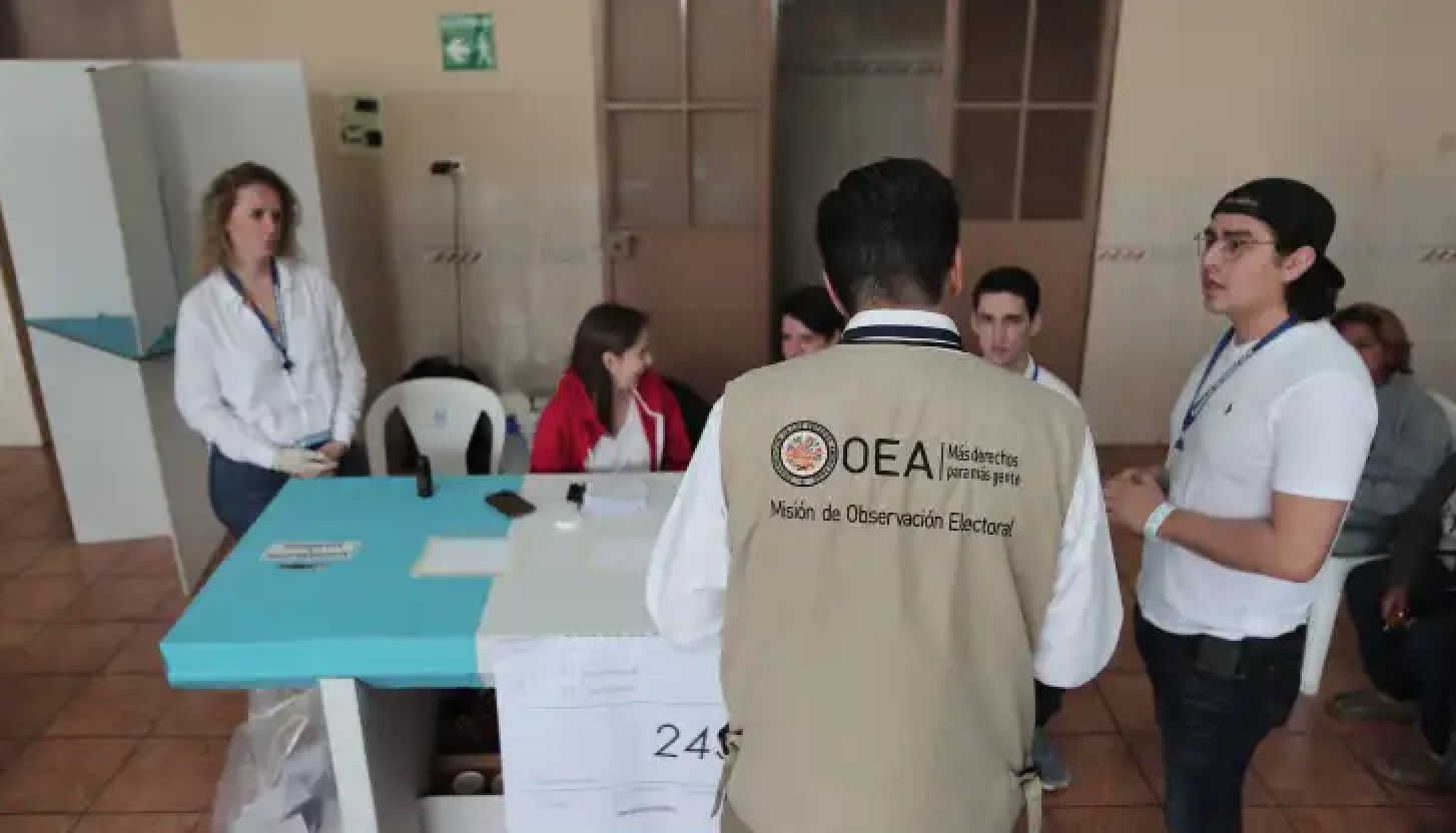 Elections in Guatemala: head of OAS Electoral Observation Mission asks candidates to avoid personal attacks in campaigning