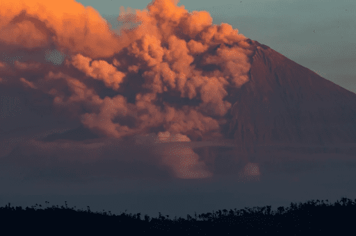 Sangay volcano records ash fall in Ecuador
