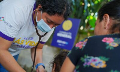 Brigada médica de la Lotería beneficia a residentes de San Martín