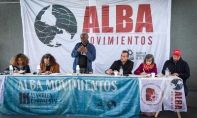 ALBA Movimientos launches campaign "Bolivar against Monroe"