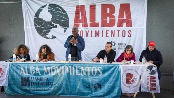 ALBA Movimientos launches campaign "Bolivar against Monroe"