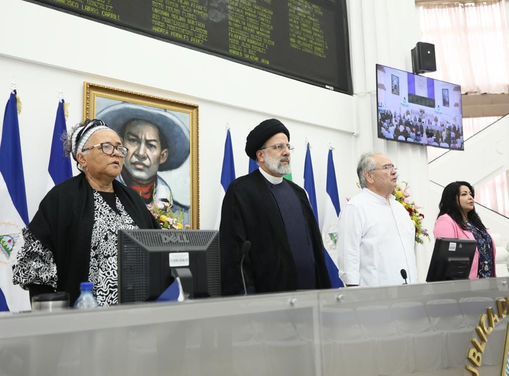 President of Iran visits the National Assembly of Nicaragua