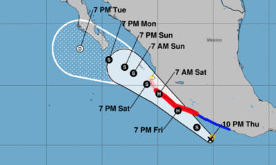 Tropical Storm Beatriz gains strength in the Mexican Pacific