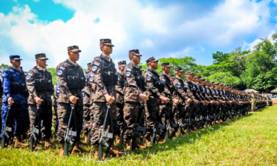 1 410 nouveaux soldats prêtent serment pour lutter contre les gangs à La Unión