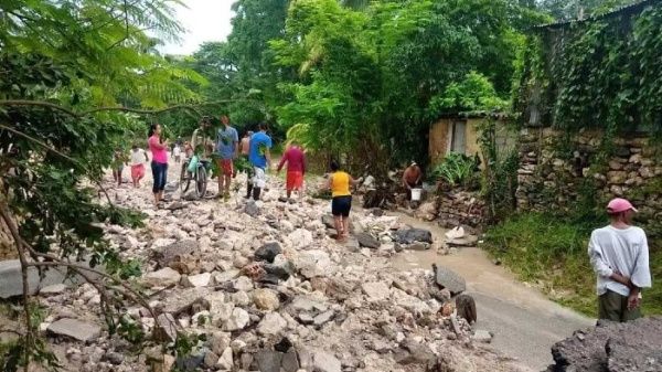 Fortes pluies dans l'est de Cuba, touché par de fortes pluies