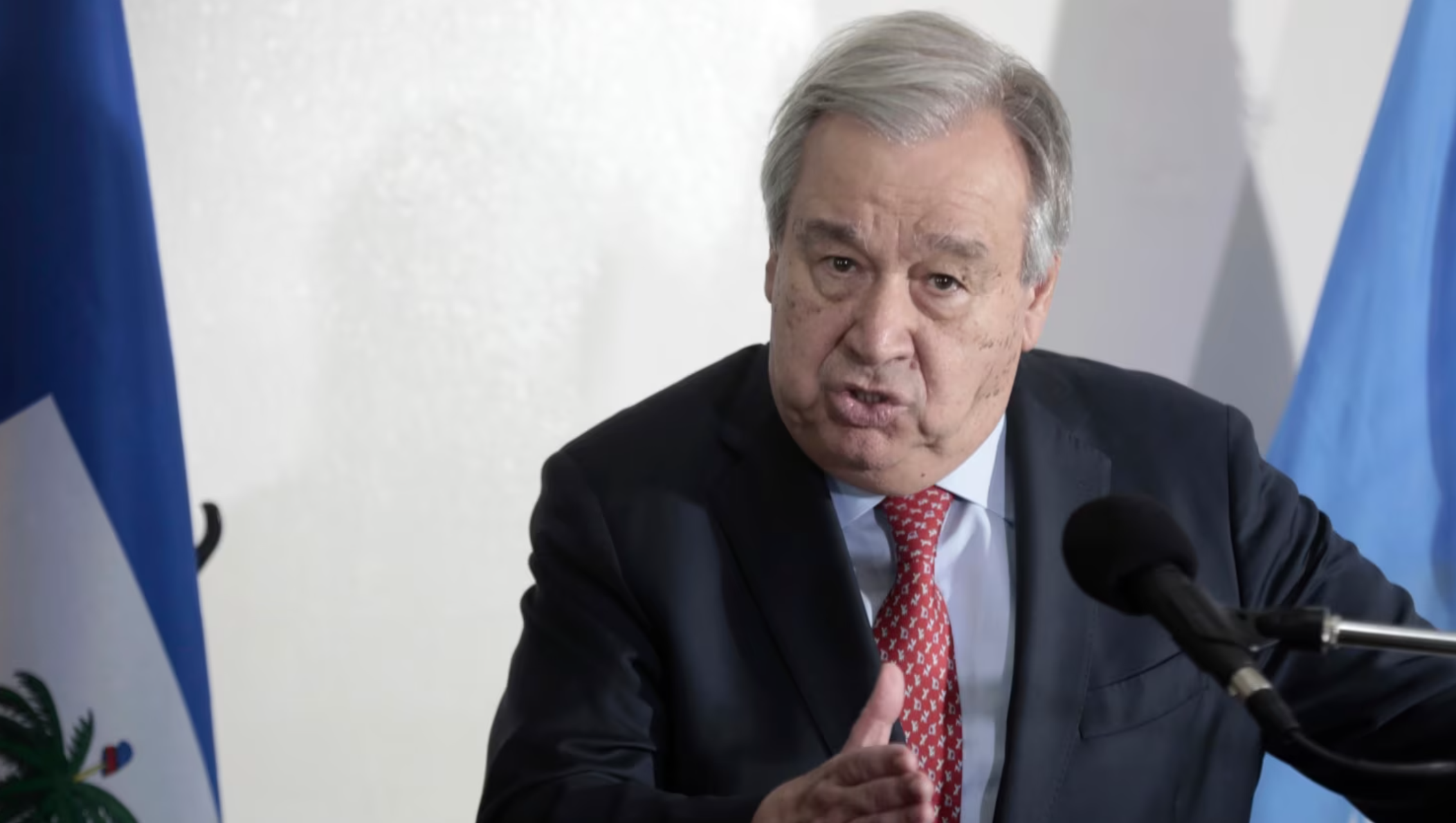 António Guterres décrit le "cauchemar vivant" d'Haïti et appelle à une action internationale urgente