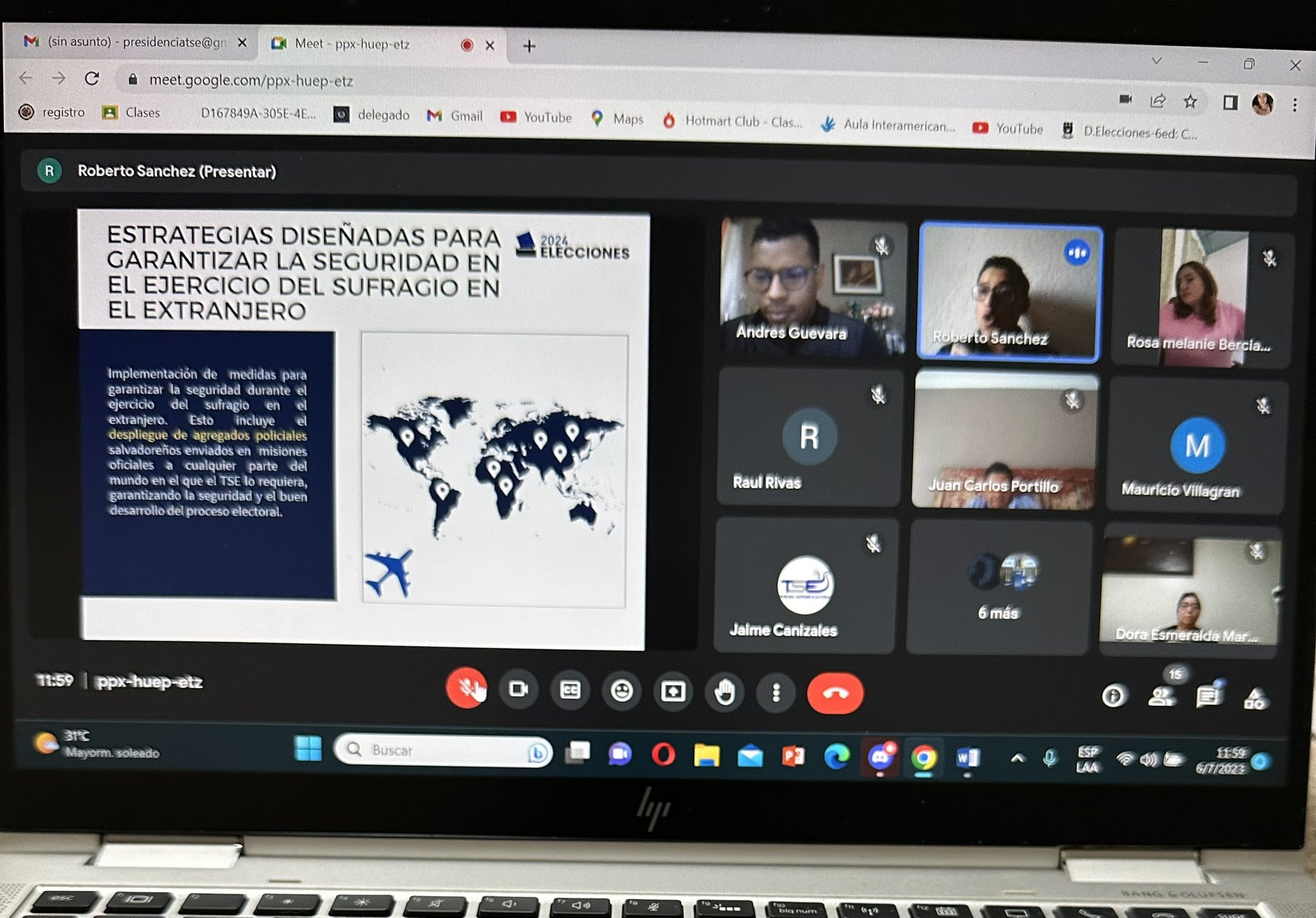 TSE prepara convenio interinstitucional que garantice la seguridad en elecciones 2024