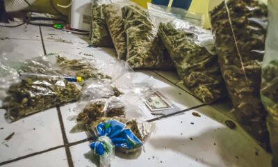 PNC y FGR encuentran cargamento de drogas en una vivienda de San Salvador