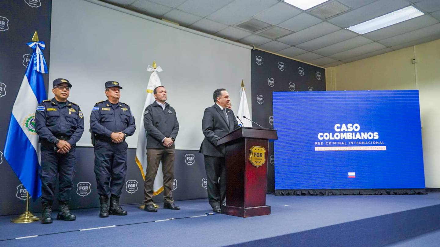 El Salvador y Guatemala coordinan investigación para capturar a red criminal colombiana