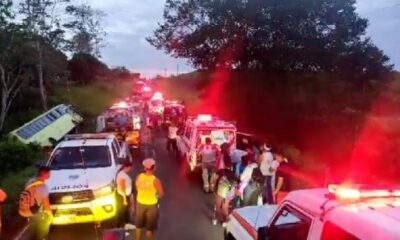 Road accident leaves 20 migrants injured in Costa Rica