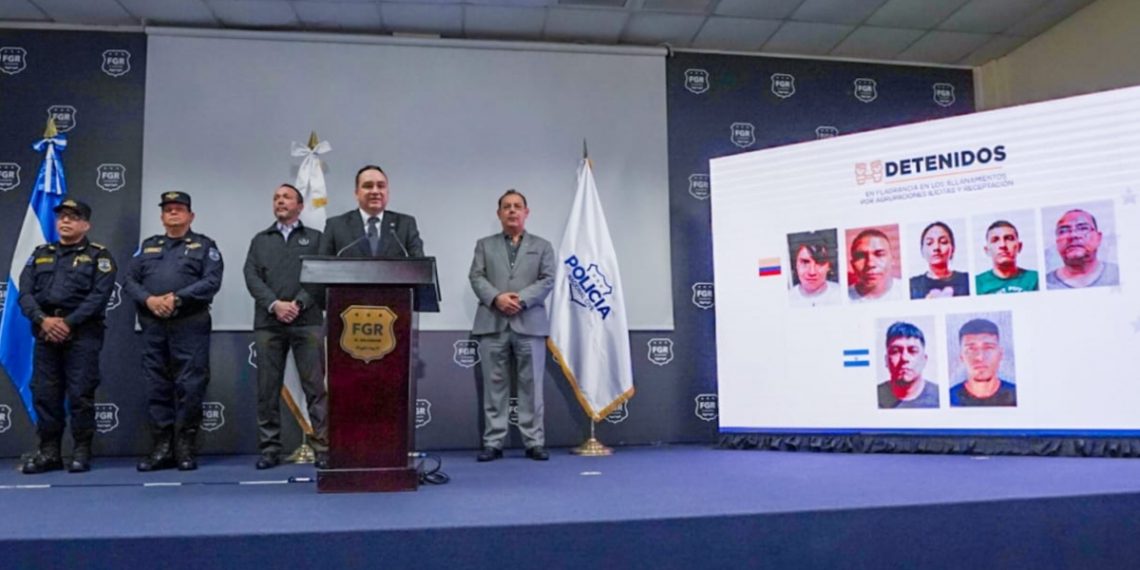 Organización criminal colombiana que delinquía en El Salvador fue desbaratada