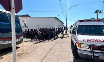 Encuentran hacinados a 116 migrantes en Sonora, México