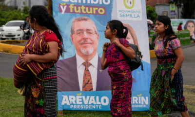 Candidates in the final stretch of Guatemala's presidential runoff election