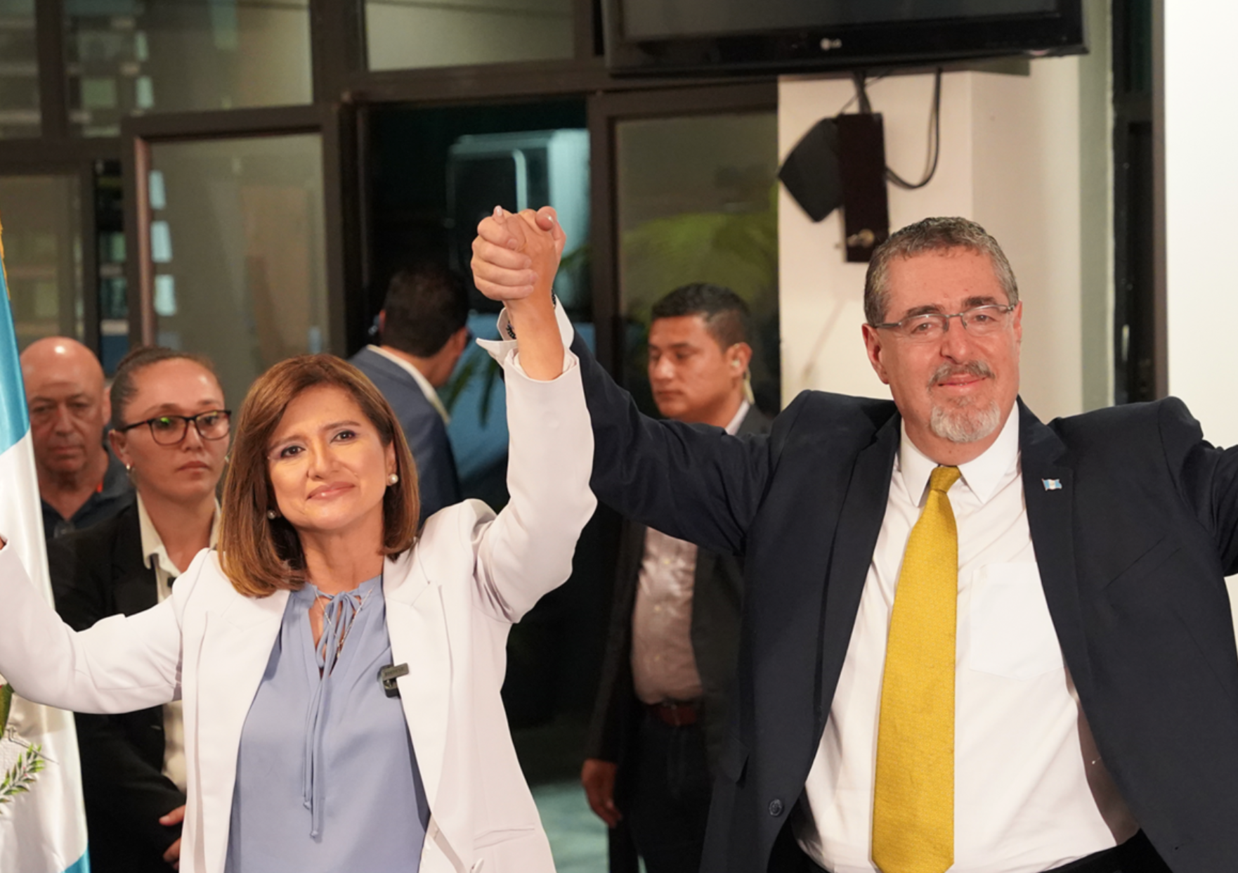 CIDH grants precautionary measures to Guatemala's presidential binomial-elect