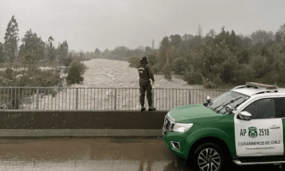 Red alert declared for rainfall in the Bío Bío region, Chile