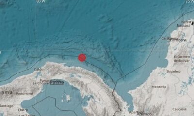Sismo de magnitud 6,2 en el Caribe panameño desencadena alerta y monitoreo