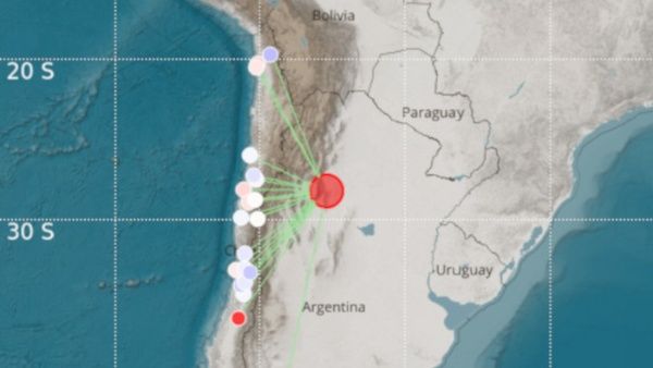 Un séisme de magnitude 6,2 frappe le nord de l'Argentine