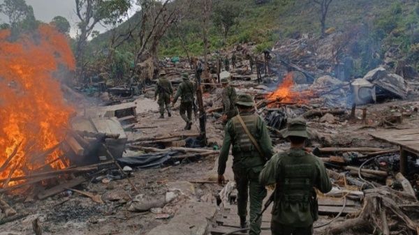 Eviction of illegal miners continues in Amazonas, Venezuela