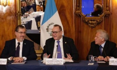 Bernardo Arévalo recibe propuesta de transición de parte de Giammattei en Guatemala