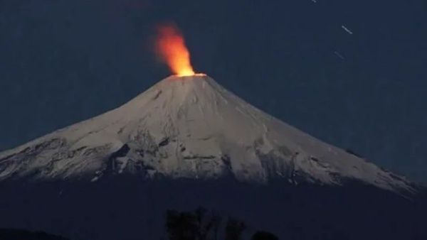 Chilean volcano activity rises to orange alert