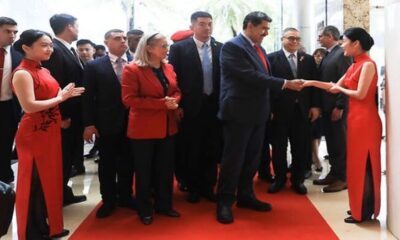 President Nicolás Maduro arrives in China on official visit
