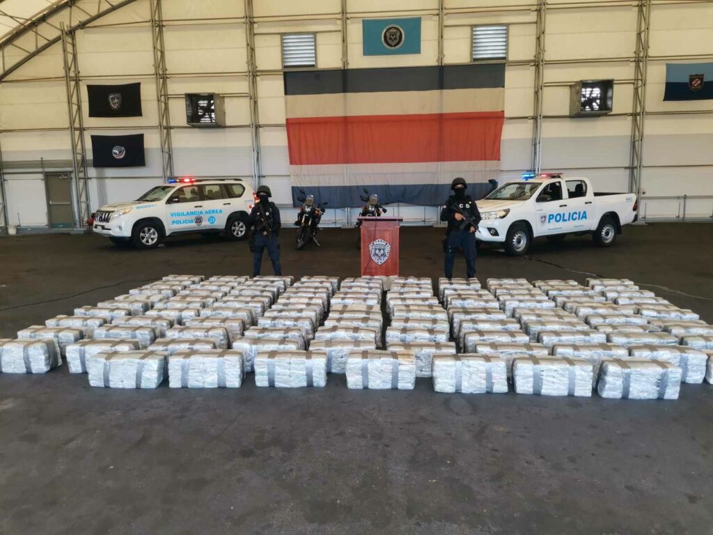 Le Costa Rica saisit plus de deux tonnes de cocaïne à destination de la Belgique