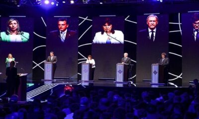 Candidatos presidenciales de Argentina protagonizan debate marcado por la economía y los derechos humanos