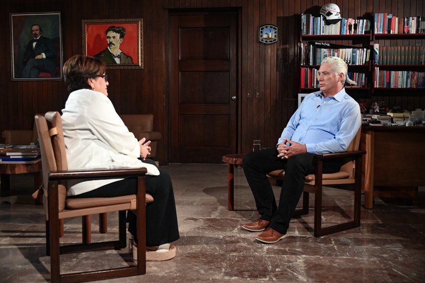 Cuban President denounces the impact of the U.S. blockade