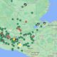 Très peu de barrages routiers ont été signalés entre le Guatemala et le Salvador.