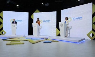 Les candidats à la présidence équatorienne concluent le débat avant le second tour de scrutin