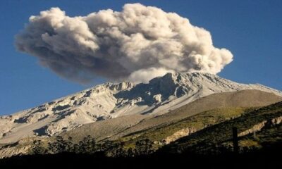 Peru's Ubinas volcano records two explosions