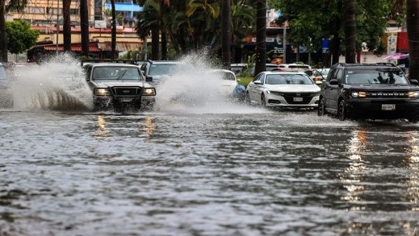 Tropical Storm Lidia strengthens near the coast of Mexico