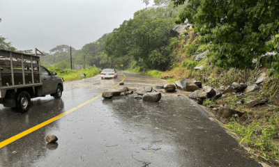 Otis weakens to low pressure over Michoacan, Mexico